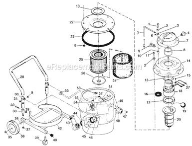 Part Location Diagram of 447512-00 DeWALT Gasket